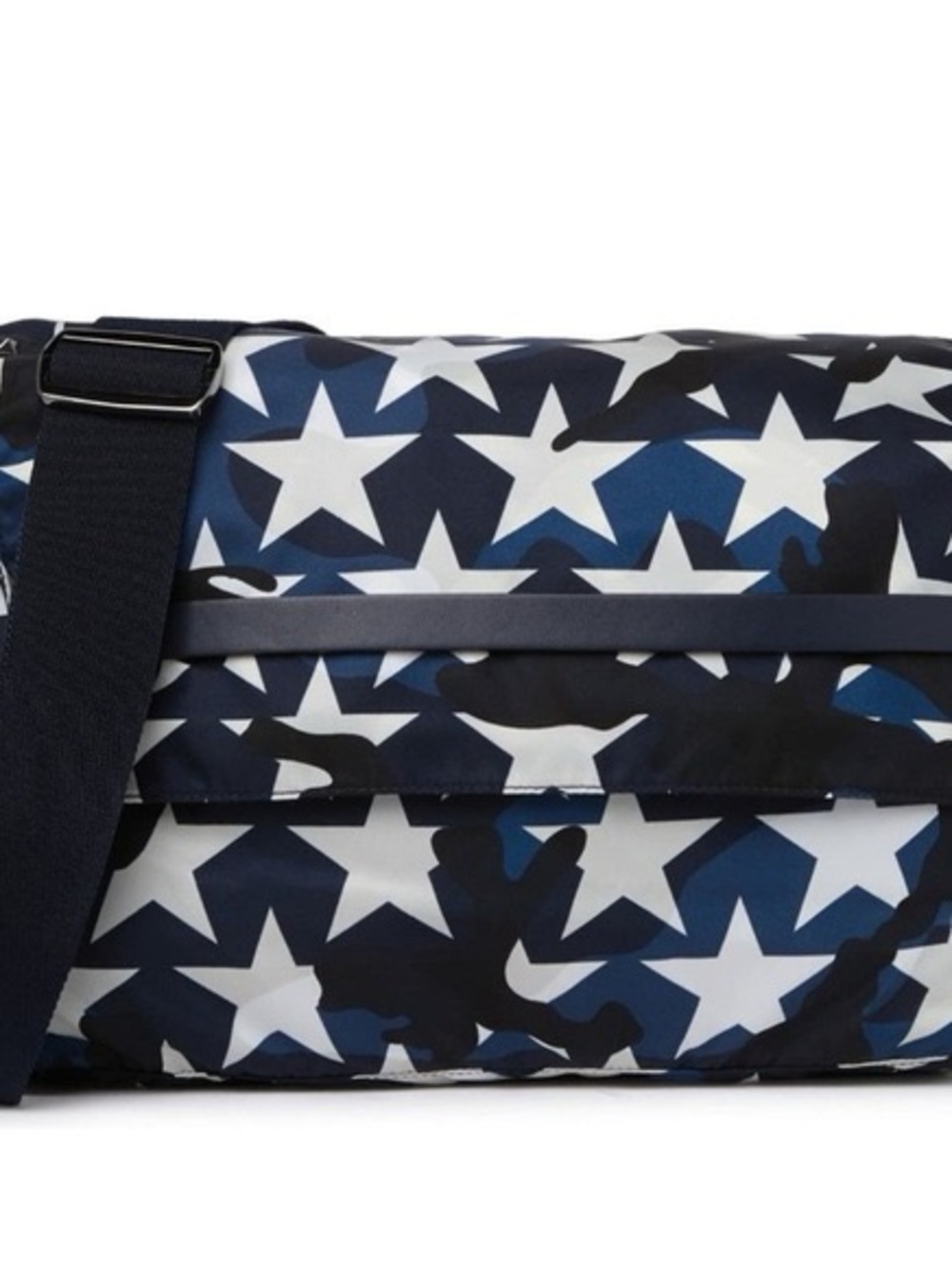 Valentino Garavani Blue and White Star Crossbody Bag MSRP $ 1600